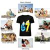 Sweet Dessert Number 67 Print Tshirt Kids Casual Food Style Top Pure Cotton T-shirt