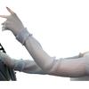 New Summer Sun Protection Sleeves for Women, UV Protection Arm Sleeves, Ice Silk Mesh Gloves, Thin Lace Ice Sleeves