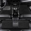 Universal Car Floor Mats PVC Material Non Slip Wearproof Easy Clean Velcro Backed for Interior Protection Decoration Car Mats