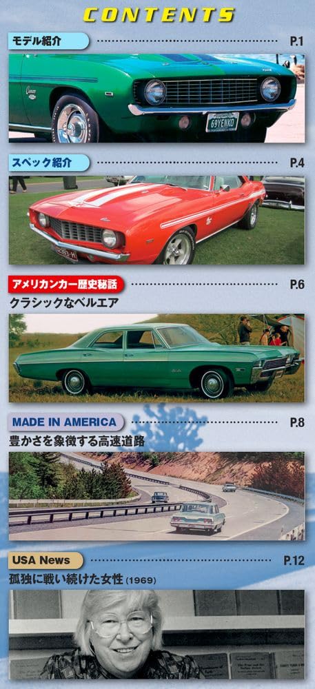 American Car Collection No. 89 (Chevrolet Corp. Camaro Yenko SC 427) [Encyclopedia] (with Model)