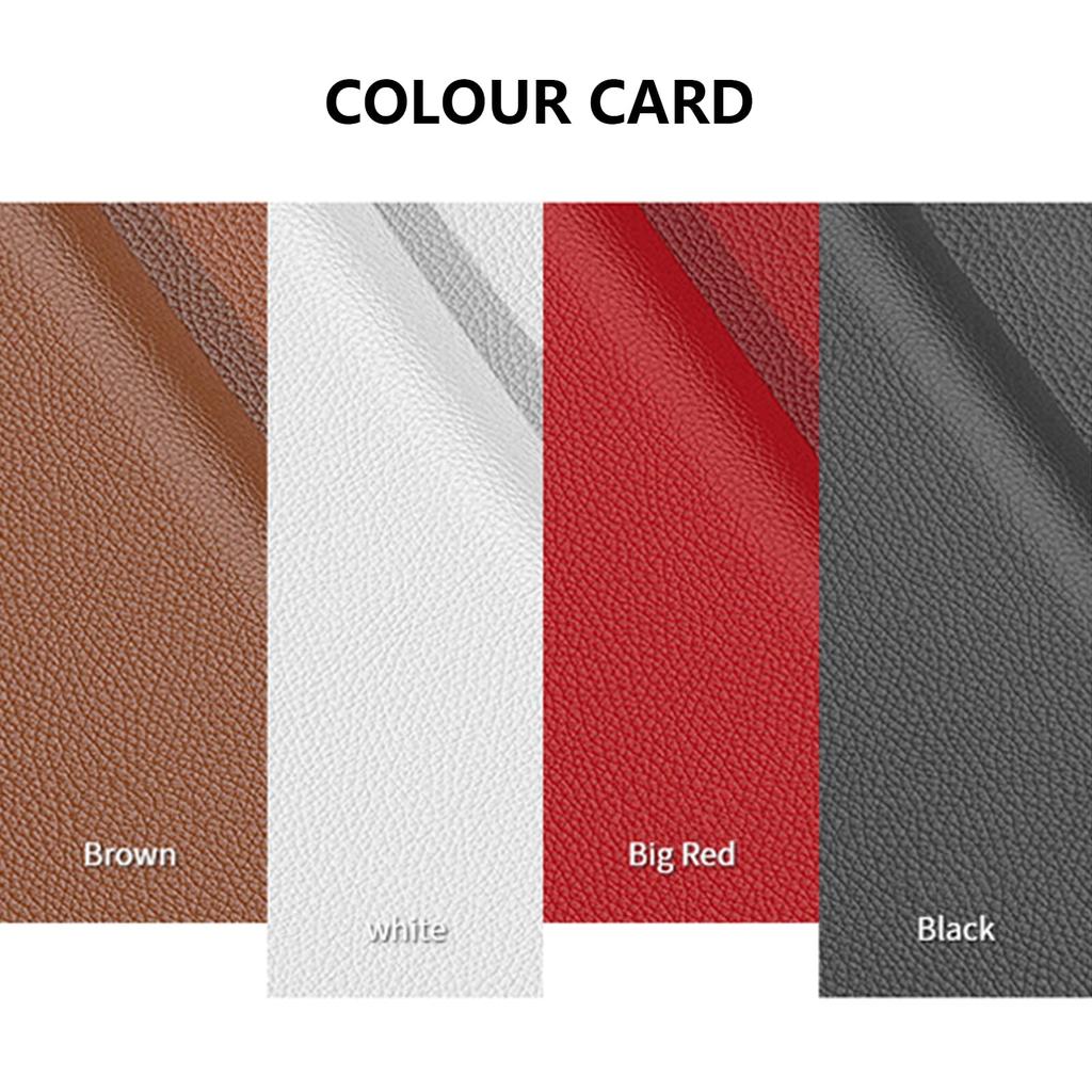 Aluminum Alloy + Goatskin Leather Car Key Cover Shell Key Fob Case Key Holder