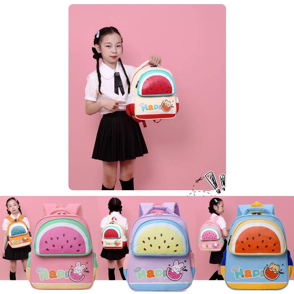Adorable Toddler Backpack Lightweight Nylon Cute Cartoon Design For School