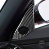 2Pcs For BMW Z4 E85 2003-08 Carbon Fiber Interior Side Tweeter Accent Cover Trim