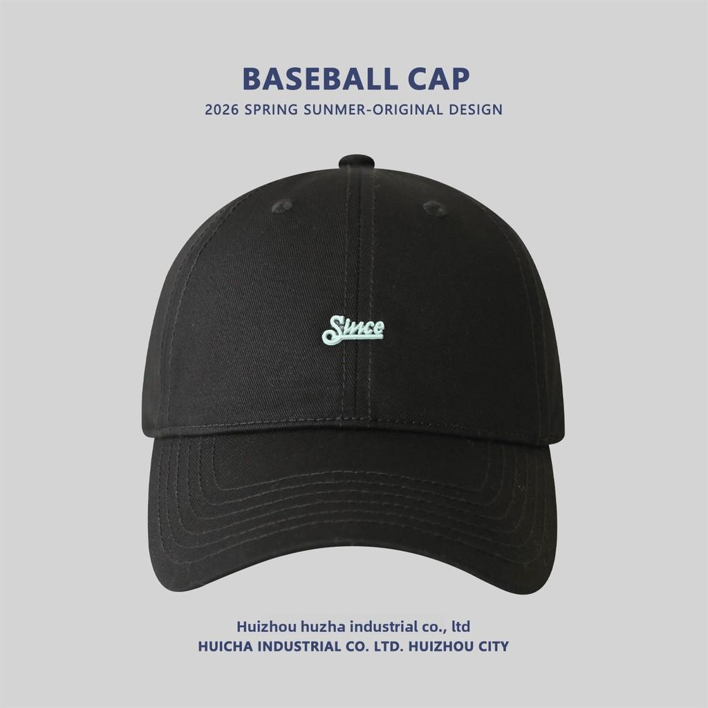 

Cotton Baseball Cap With Wide Brim Sun Protection For Casual And Sports Wear чорний
