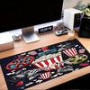 1PC Custom Name Movie Night Essentials Mouse pad, keyboard and mouse desk pad, for computer notebook  Birthday Gift For Any Room Or Office