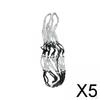 5x Basketball Mesh Net Bag Single Ball Carrier for Carrying Volleyball Soccer