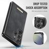 For Samsung Galaxy S25 Ultra Magnetic Case CASEME ME80 Series Leather PC TPU Phone Cover with Detachable Wallet