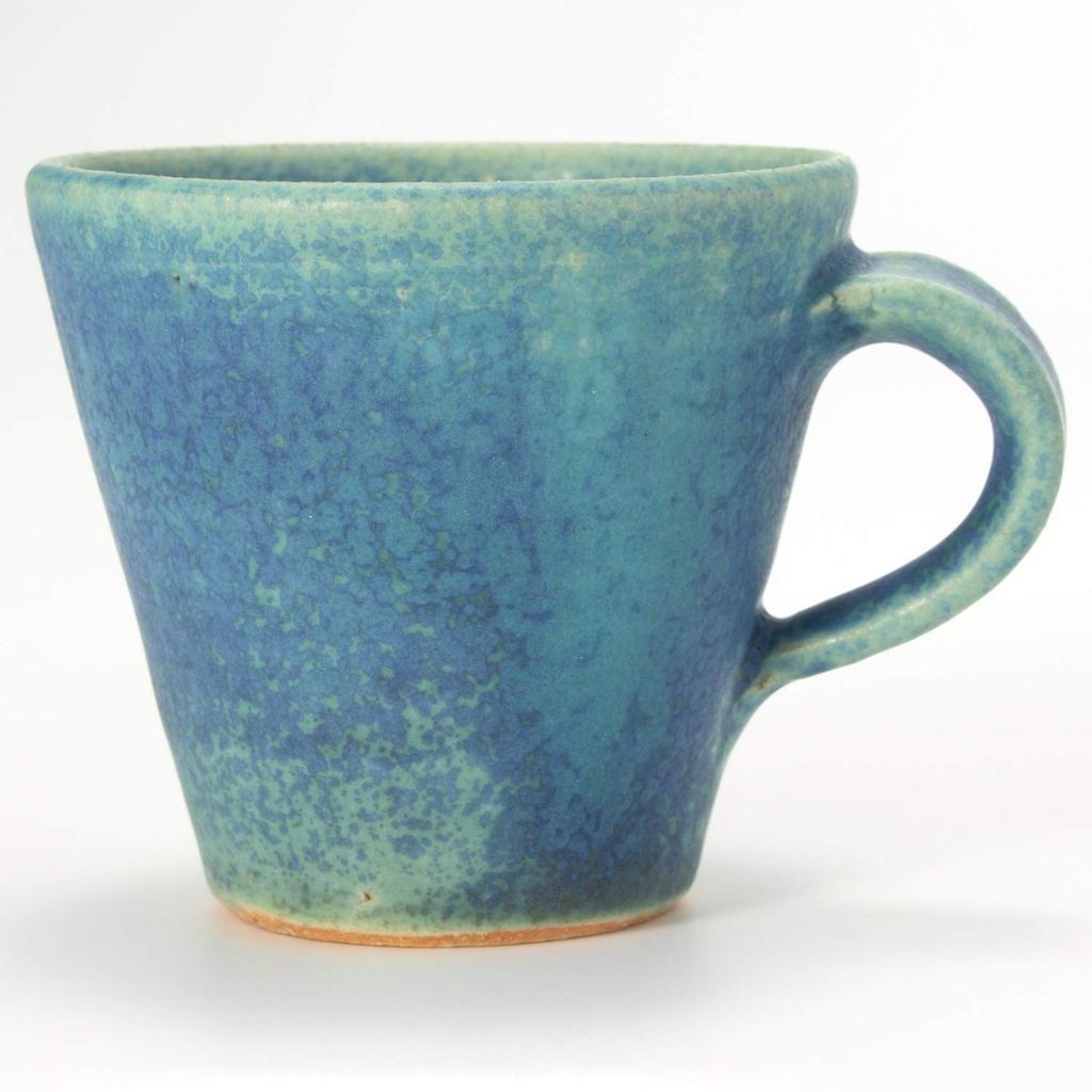 Marui Seito Shigaraki Ware Hechimon Espresso Blue Approximately 80ml Made In Cup/Mug, Glaze, Capacity, Ceramic, Japan, MR-3-3260