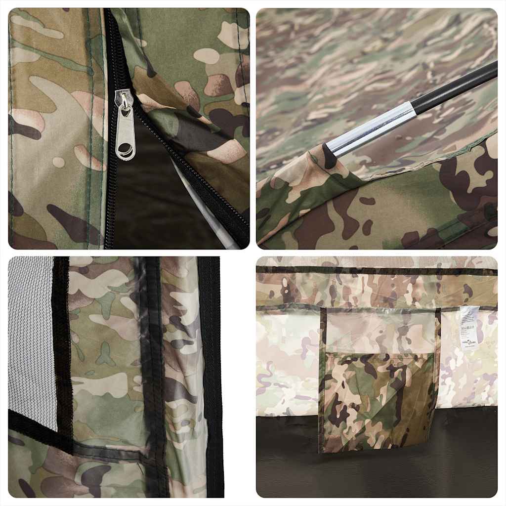 Fishing Tent for 4 Persons Camouflage Pattern Waterproof