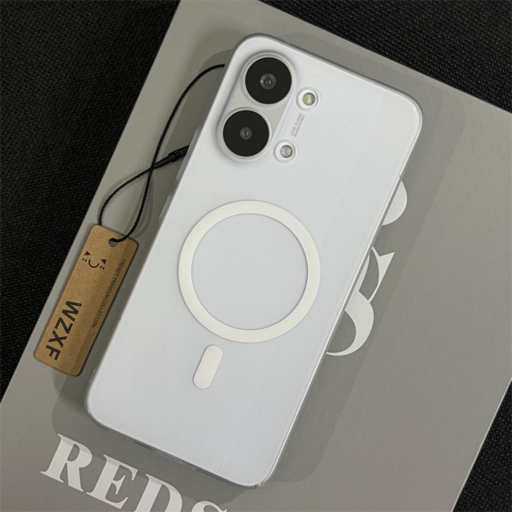 Matte PC Hard Translucent Case For POCO X8 Pro Max X 8 Pro Magnetic Wireless Charge Shockproof Cover For Redmi Turbo 5 Max
