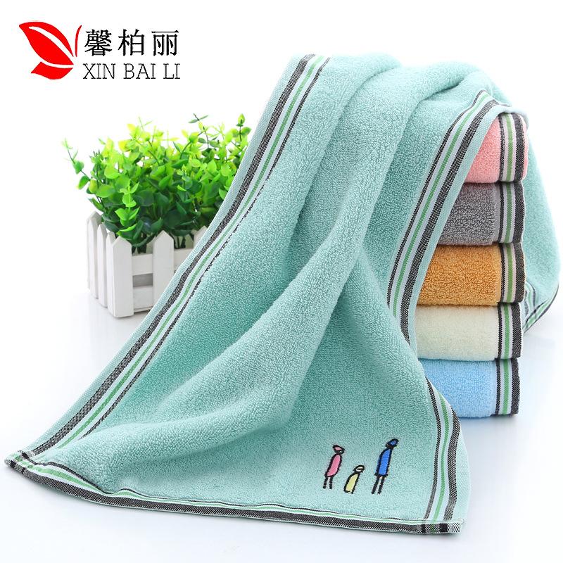 

Полотенце из чистого хлопка Рваное полотенце Утолщенное полотенце с высокой впитываемостью, можно добавить 34*74CM