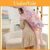 Colorful Tie-dye Plush Big White Goose Pillow Soft Cuddly Toy For Girlfriend Gift