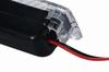 InZaccaz LED Luggage Lamps with Crystal Lenses for Toyota Alphard and Vellfire Genuine Replacement LED Room Luggage Interior Set of 2 (30 Series),