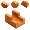 Wood Sushi Holder Display To Clean Ornament Decor Rustic Platter Decorative