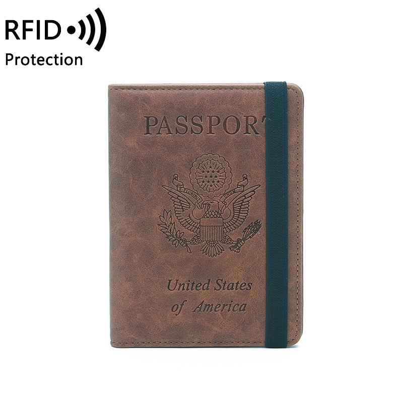 RFID Passport Holder: Multifunctional Travel Wallet for Ticket, Card & Document Protection