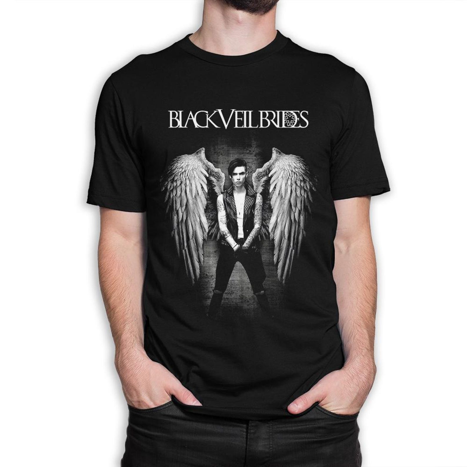 Black Veil Brides Andy T-Shirt, Men s and Women s Sizes XL