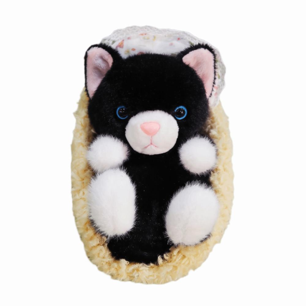 Кавайная Плюшевая Кукла Кошка Мягкие Игрушки Кошка Настольная Кукла Креативная Черная Кошка Плюшевая Игрушка Подарки на День Рождения style 4