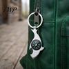 Heart-shaped Compass Keychain Alloy Mini Bag Charm Outdoor Adventure Gear Camping Backpack Gift for Hikers