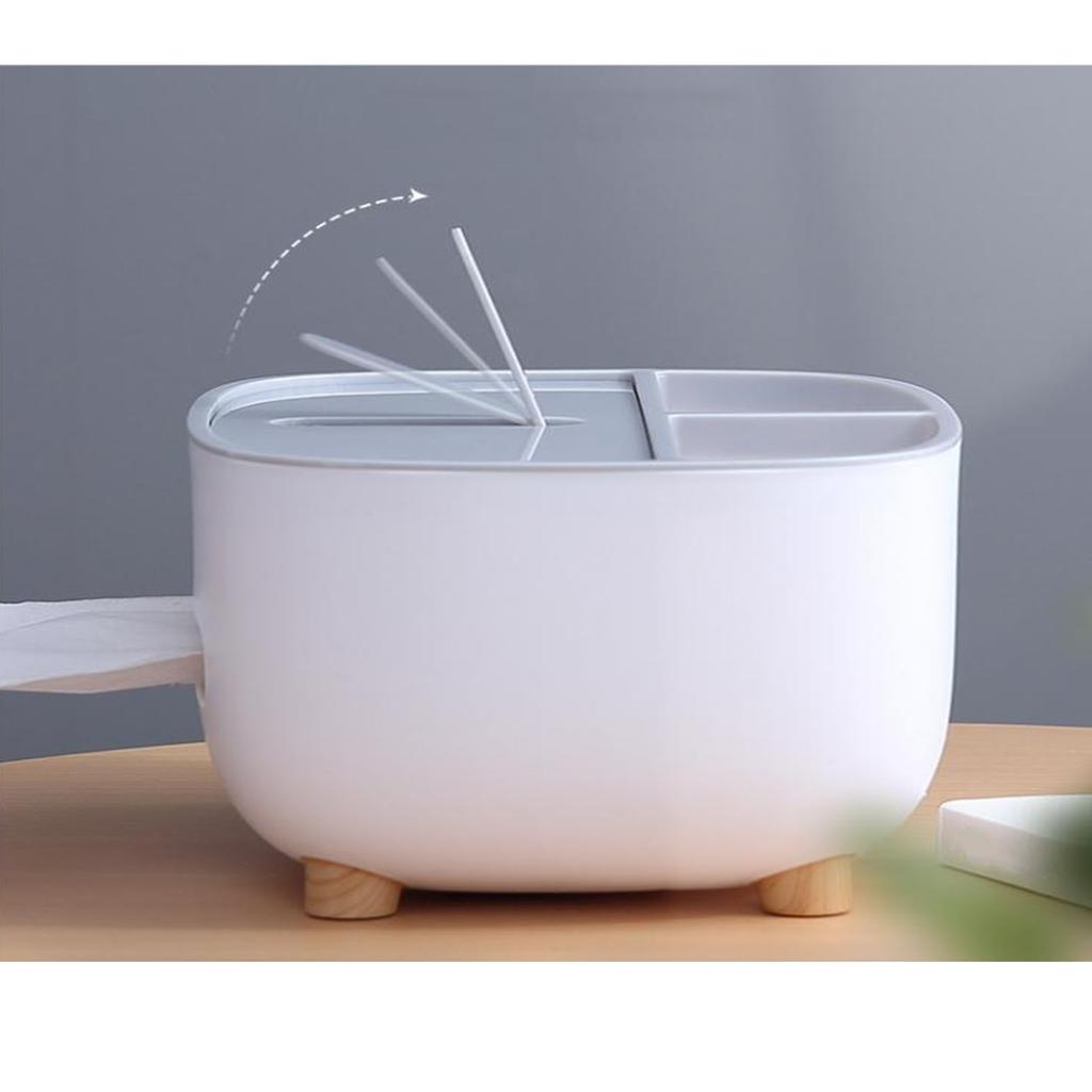 Tissue Box Organizer Versatile Effective Storage Tissue Storage Box for Home Apartment