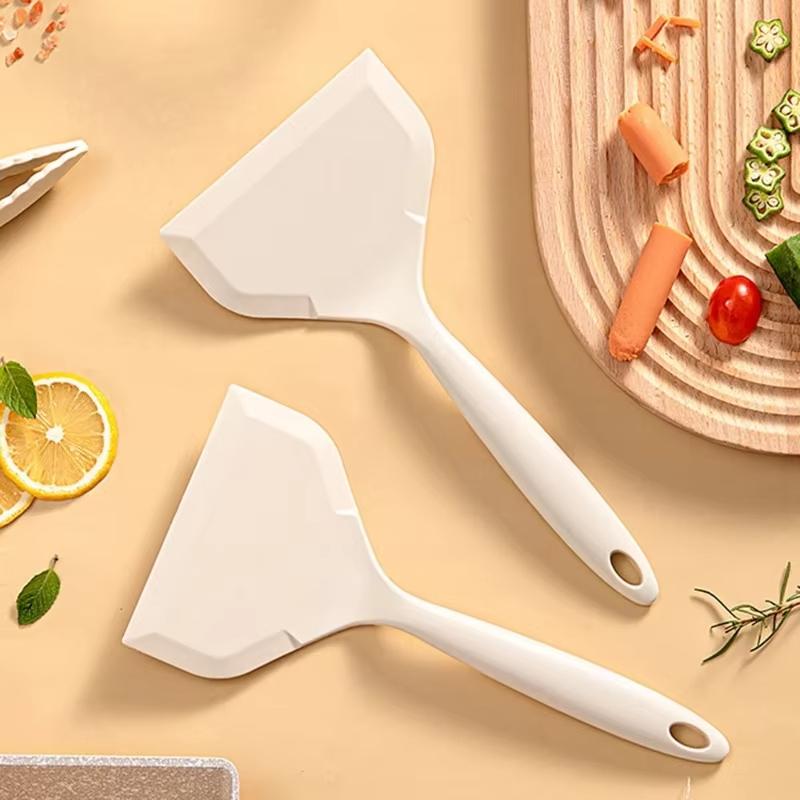 1pc Silicone Pancake Shovel Non-stick Pan Special Kitchen Utensils Household Spatula High Temperature Resistance