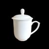 ZISIZ Ceramic Office Tea Cup with Lid
