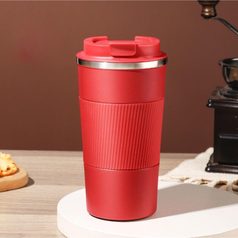 Stainless Steel Coffee Cup Thermal Mug Travel Leak Proof Thermal Bottle Tea Coffee Mug  Reusable Hot Cold Drinks Insulated Cup