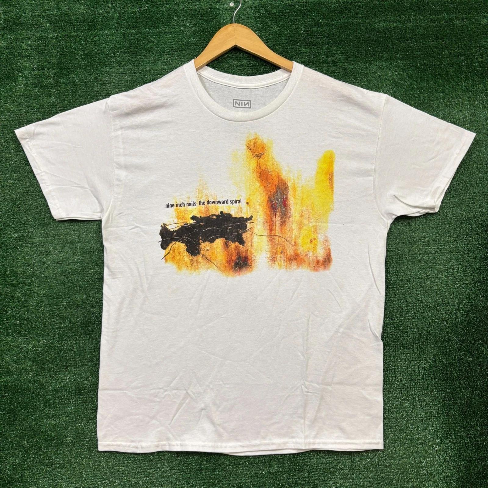 Nine Inch Nails The Downward Spiral Rock Band T-shirt Size Large 4XL