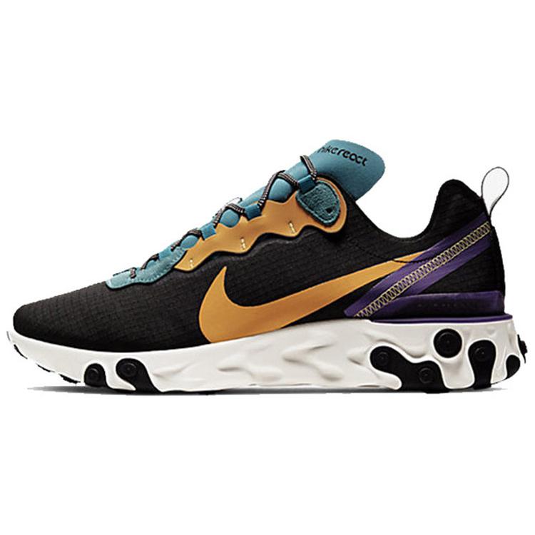 

Новые Nike React Element 55 Prm Черный Минеральный Циан CI9593-002 44.5