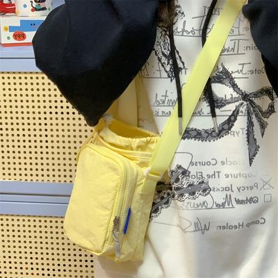 2025 New Outdoor Travel Kettle Bag with Mobile Phone Bag Messenger Bag Men's and Women's Leisure Sports Portable Drawstring Bag