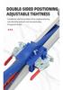 23-Wheel High-Precision Gypsum Board Cutter for Woodworking with Round Blade