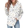Women's Fashion Women's Lightweight Long Sleeve Pullover With Pockets Preppy Graphic Hoodie