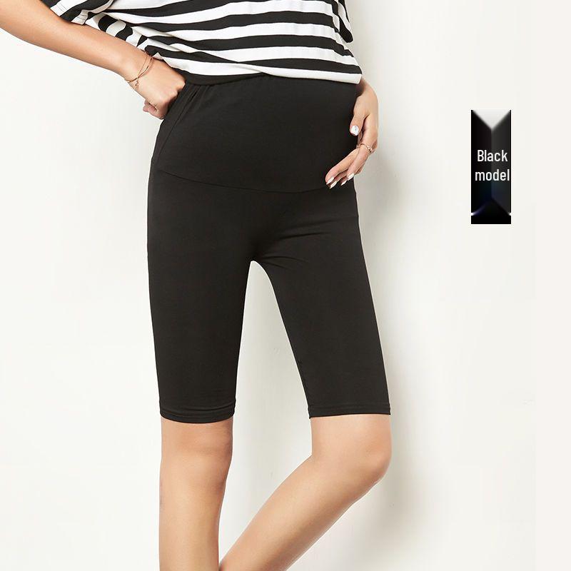 

Fashionable Low Waist Ripped Denim Maternity Shorts for Early Pregnancy M (Fits 85-105 lbs)