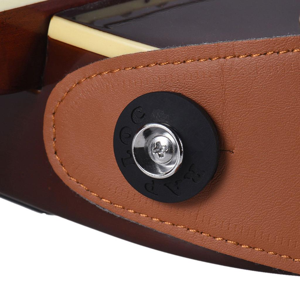 20Pcs Electric Guitar Strap Locks Blocks Guitar Safety Lock Protector Blocks for Bass Ukulele Acoustic Guitar Part