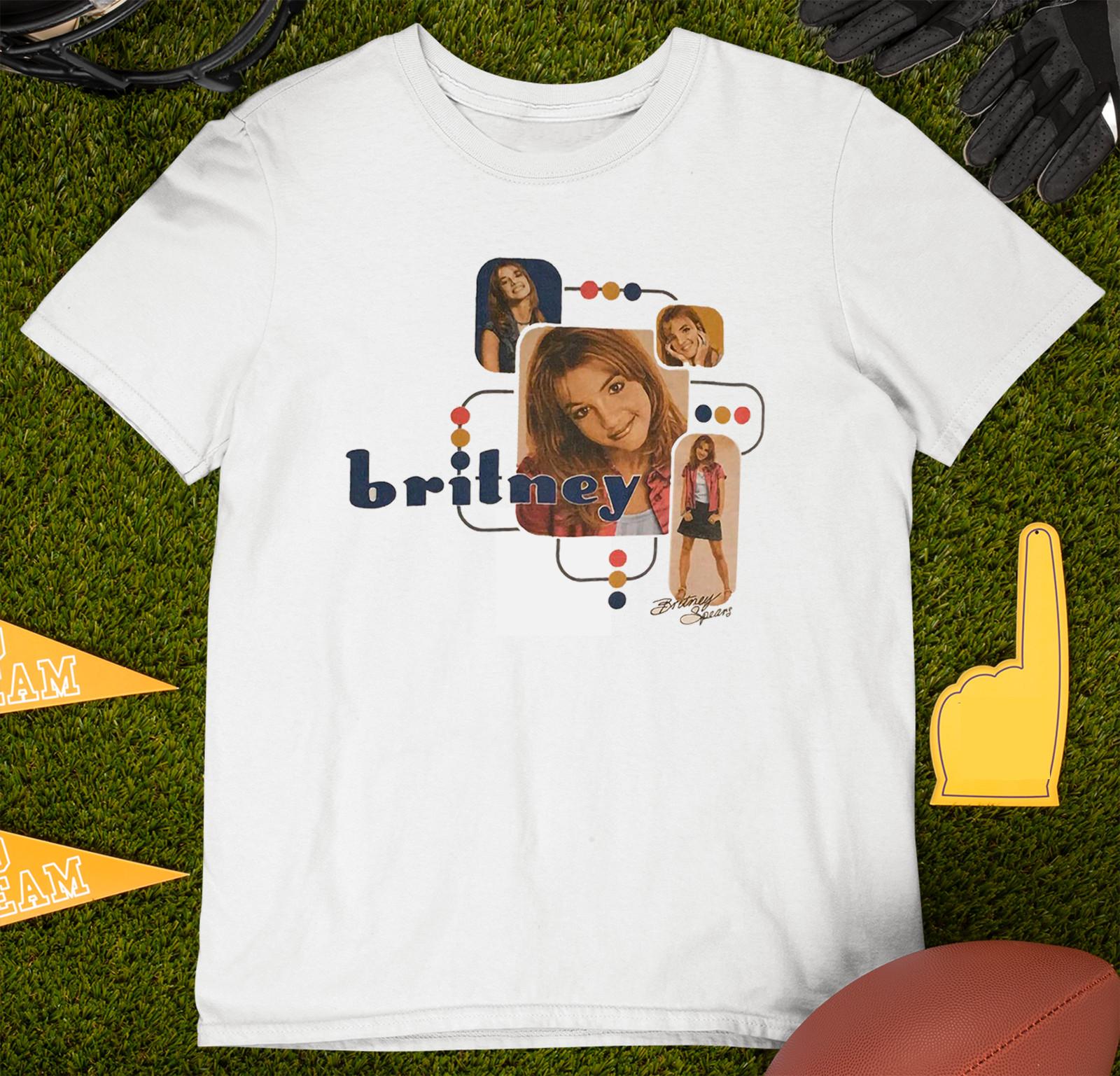 Britney Spears Oops I Did It Again Cotton White Unisex S-234Xl T-shirt PP648 S