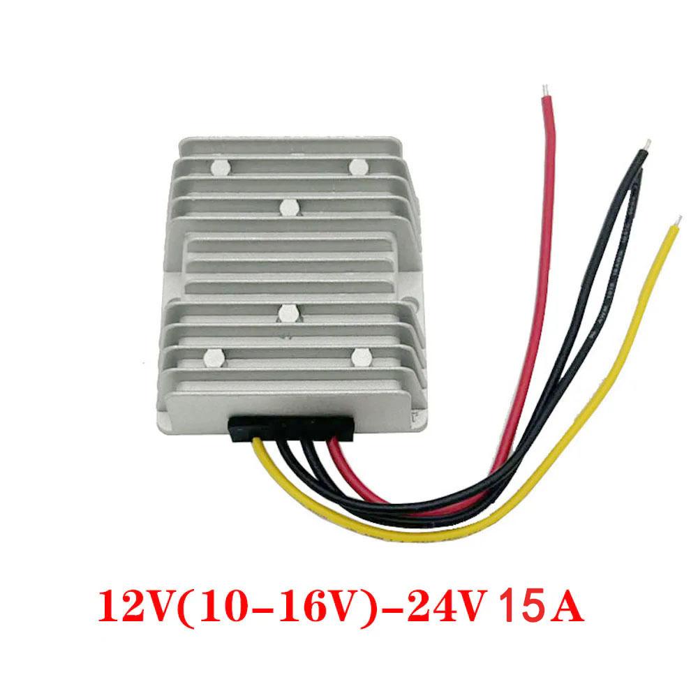 12V to 24V 48V 5A 10A 15A 20A Step-up DC DC Converter 120W 240W 360W 480W Boost Voltage Regulator waterproof power supply module