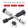 With 2 Keys Trailer Hitch Receiver Locking Pin 5/8 Inch Tow Hitch Lock  Car Accessories