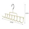 1Pc New Hat Rack Instagram-Style Cap Organizer With Hanging Hooks, Fits 8 Tall Caps For Dorm Closet Wall Mounted Baseball