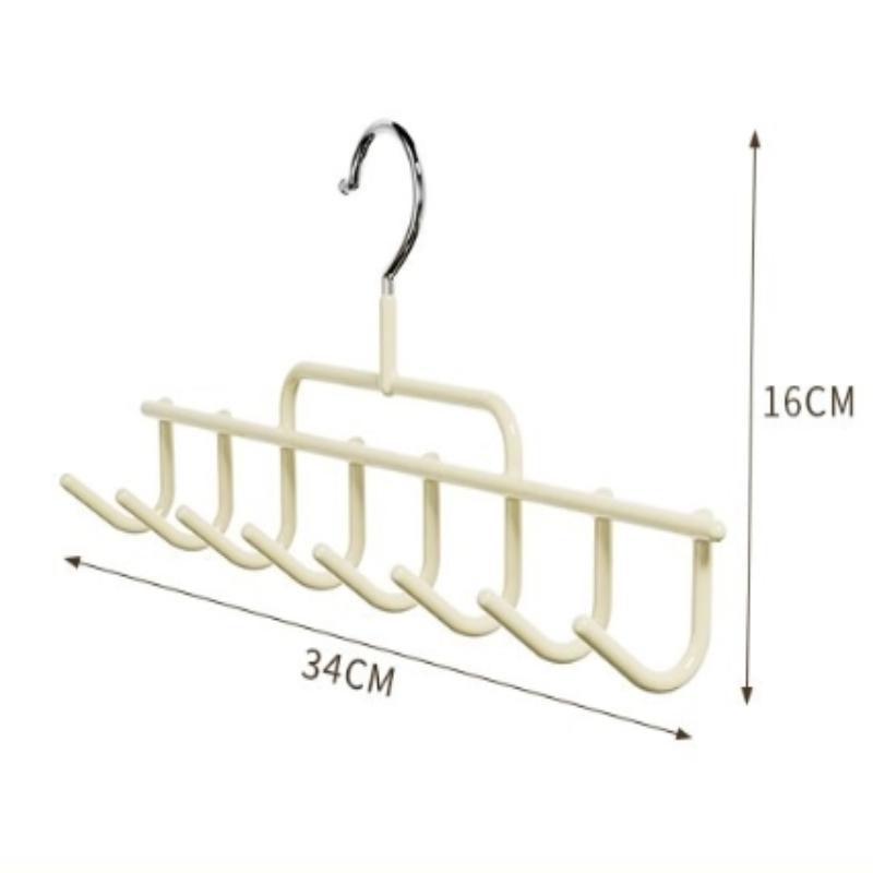 1Pc New Hat Rack Instagram-Style Cap Organizer With Hanging Hooks, Fits 8 Tall Caps For Dorm Closet Wall Mounted Baseball