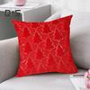 Throw Pillowcase Sequin Christmas Tree Pattern Hidden Zipper Closure Pillow Cover Bedroom Living Room Sofa New Year Party Decoration Cushion Cover