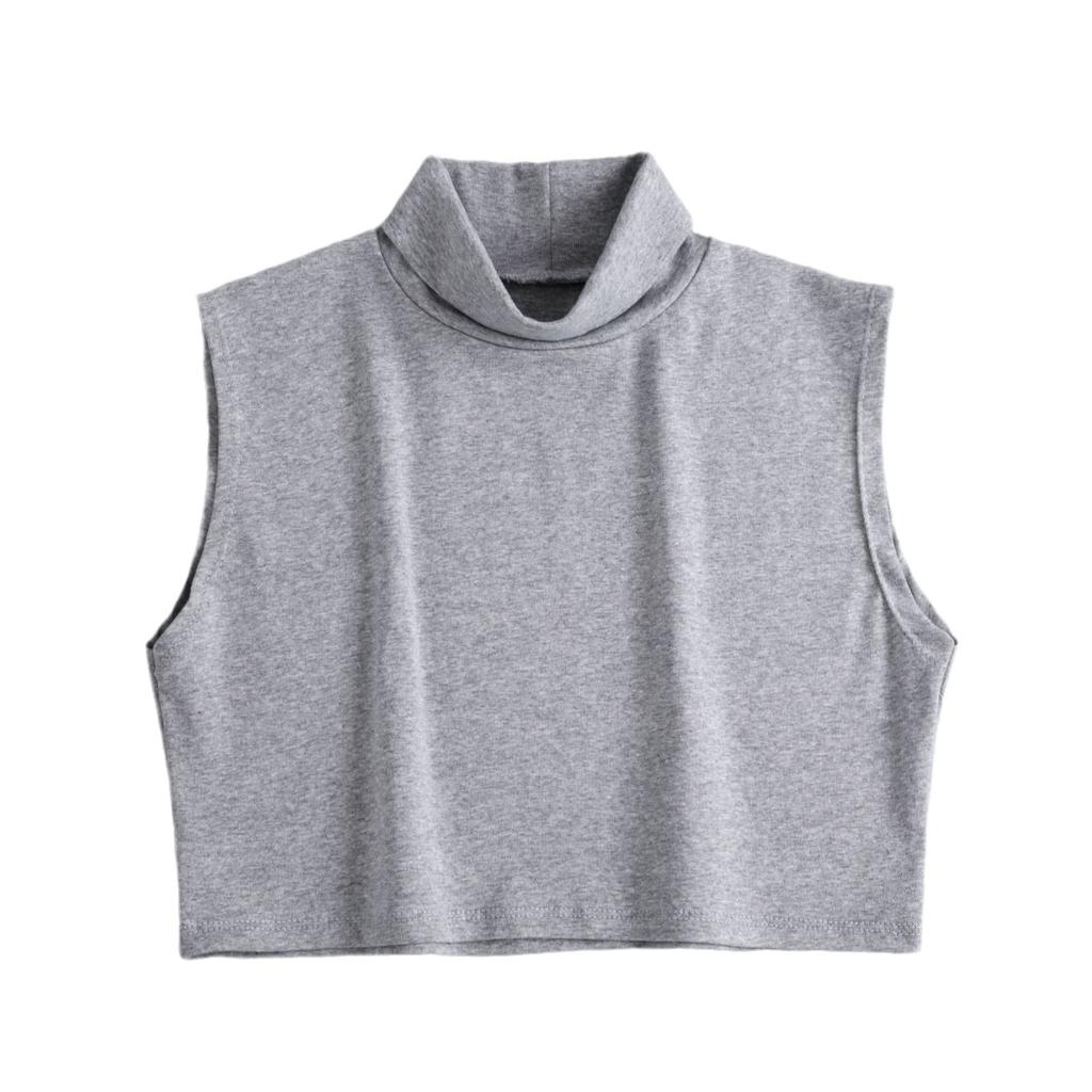 Womens Autumn Turtlneck Shirt Fake Collars for Sweater Half Shirt Warm Detachable False Collar Neck Accessories