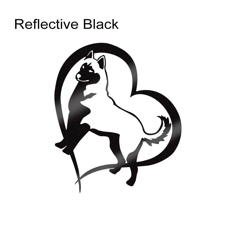 

Siberian Husky Dog Decals Car Window Windshield Sticker Pet Dog Graphics Vinyl Decal Truck Laptop Reflective Decor Accessories 1 Piece
