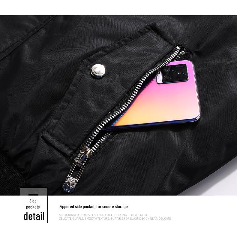 Men's Korean Style Winter Hooded Cotton Jacket - Trendy Padded Coat for All Ages