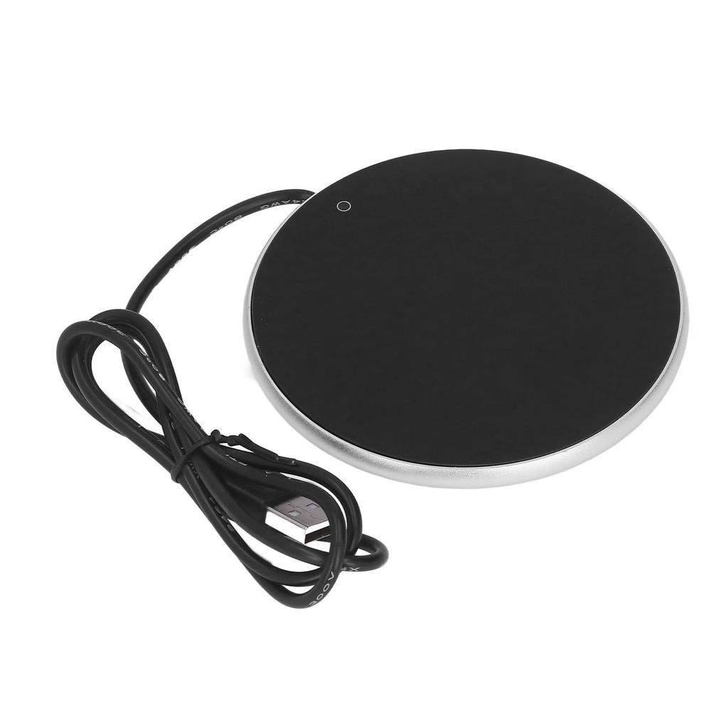 Coffee Mug Warmer 55 Degrees C Constant Temperature Space Saving Smart USB Candle Warmer for Home Office Travelling