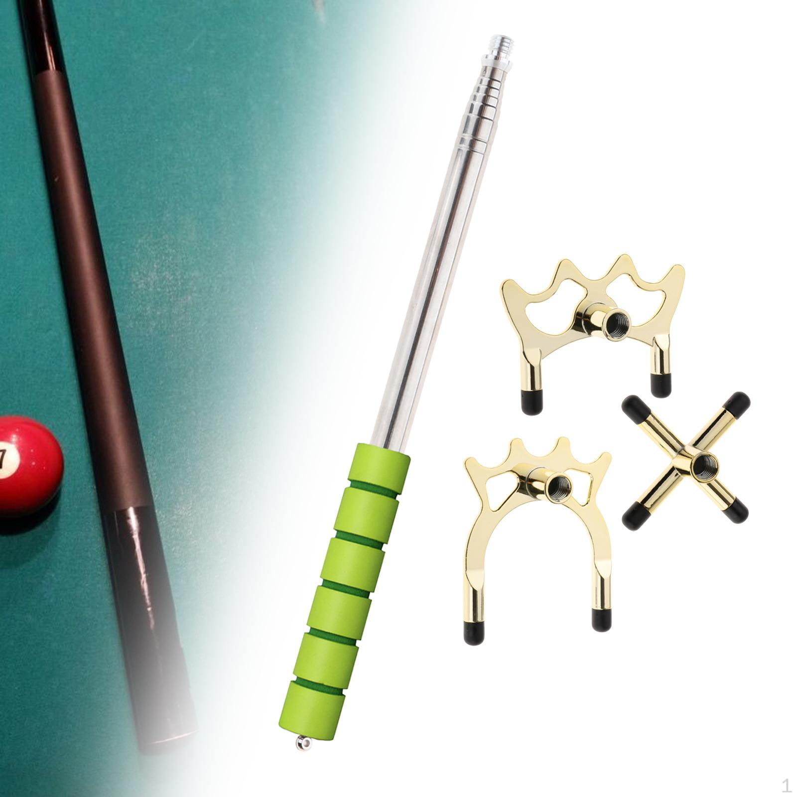 

Выдвижной аксессуар для бильярдного кия, выдвижной мостик с головкой для клуба Low High Cross Head