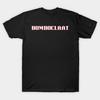 Asian Size Men Black Print T-shirt Bomboclaat No-Cut Print Cotton Tshirt