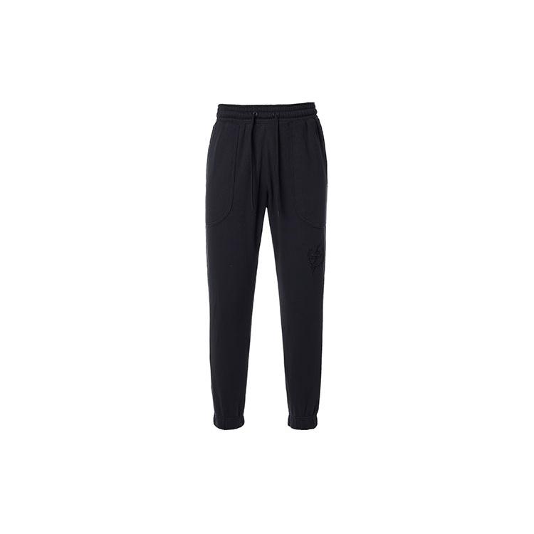 Nike LeBron velvet foot pants casual loose trousers Men Black Men s CK6788-010 M