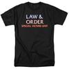 Law Order SVU Logo Lizenz T-Shirt für Erwachsene