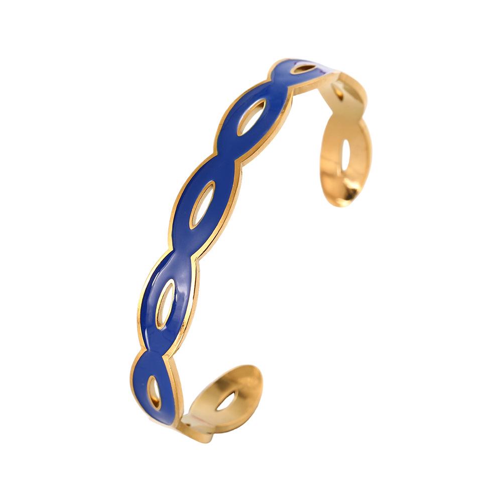 European & American Fashion Star & Infinity Stainless Steel Bracelet