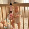 Cartoon Animal Shape Baby Pull Up Rings Dangling Toddler Standing Assist Handle  Infant Bed Fence