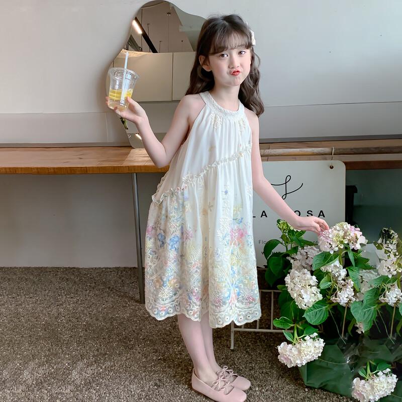 Girls' Summer Princess Beach Dress